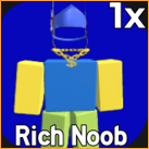 Ultimate Noob Defense Tier List: การจัดอันดับสวรรค์และนรกสำหรับผู้เริ่มต้น 4 Rich Noob จากประสบการณ์การป้องกัน Noob Roblox