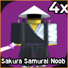 Ultimate Noob Defense Tier List: การจัดอันดับสวรรค์และนรกสำหรับผู้เริ่มต้น 3 ซากุระซามูไรนูบจากประสบการณ์การป้องกันของ Noob Roblox