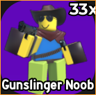 Ultimate Noob Defense Tier List: การจัดอันดับสวรรค์และนรกสำหรับผู้เริ่มต้น 20 Gunslinger Noob จาก Noob Defense Roblox Experience