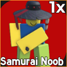 Ultimate Noob Defense Tier List: การจัดอันดับสวรรค์และนรกสำหรับผู้เริ่มต้น 14 Samurai Noob จาก Noob Defense Roblox Experience