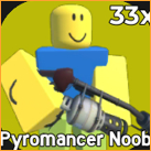 Ultimate Noob Defense Tier List: การจัดอันดับสวรรค์และนรกสำหรับผู้เริ่มต้น 23 Pyromancer Noob จาก Noob Defense Roblox Experience