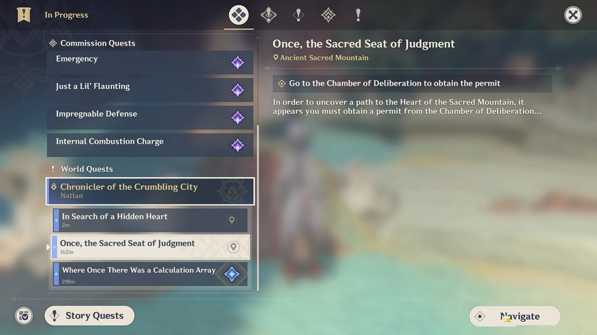 Genshin Impact: Sacred Seat of Judgement Quest Guest Guide Guide