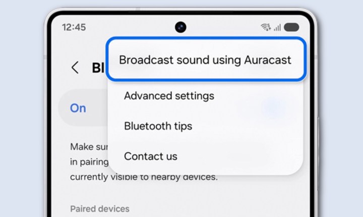 หนึ่ง UI 8: คู่มือฉบับสมบูรณ์สำหรับคุณสมบัติซอฟต์แวร์ล่าสุดของ Samsung Galaxy 6 Auracast ในหนึ่ง UI 8 บน Samsung Galaxy Z Fold 7