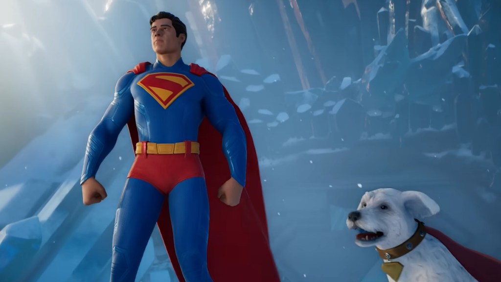 Fortnite ฤดูกาลหน้า: วันที่วางจำหน่ายธีมและสิ่งที่คาดหวัง 2 Superman Krypto ใน Fortress of Solitude Fortnite