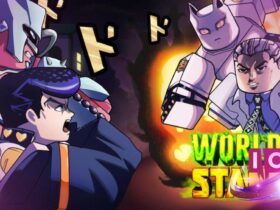 รหัส World of Stands (กรกฎาคม 2025) - ปลดล็อคความลับของเกมตอนที่ 3 10 รหัส World of Stands (กรกฎาคม 2025) - ปลดล็อคความลับของเกมตอนที่ 3