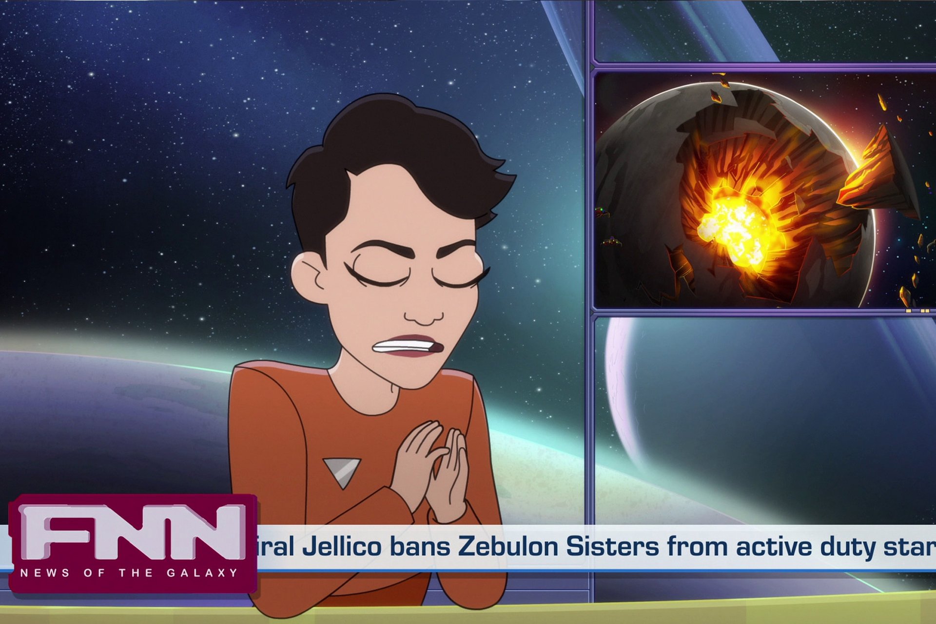 Star Trek tarihinin en iyi gazetecilerini sıralamak 6 Sylvia Ront Star Trek Alt Deskeler