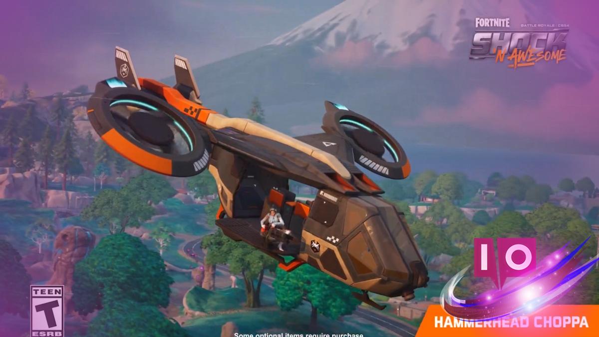 Fortnite บทที่ 6 ซีซั่น 4: คู่มือสถานที่ Hammerhead Choppa 1 Fortnite บทที่ 6 ซีซั่น 4: คู่มือสถานที่ Hammerhead Choppa