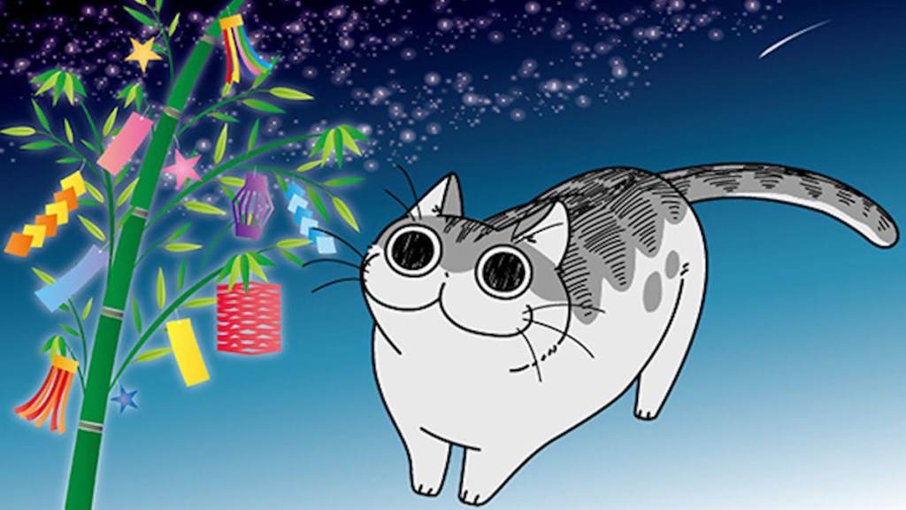2025'te kedi severlerin izleyecekleri için 15 anime 7 Bir kedi posteri ile geceler